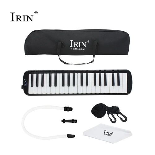 Harmonica De Style Piano Mélodica Pour Étudiant,37 Clés,Sac Oxford,Cadeau Pour Amoureux,Jouet,Instrument De Musique,Noir