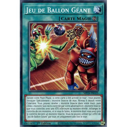 Yu Gi Oh Mp24 Fr325 Jeu De Ballon Géant