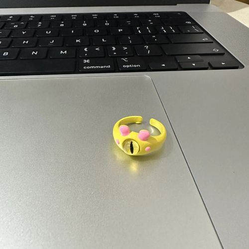 Wlp-Bagues Mignonnes Aux Yeux De Monstre D' Punk Pour Femmes Et Enfants,Bijoux À Ouverture Réglable,Cadeau D'amis D'animaux Drôles,2023