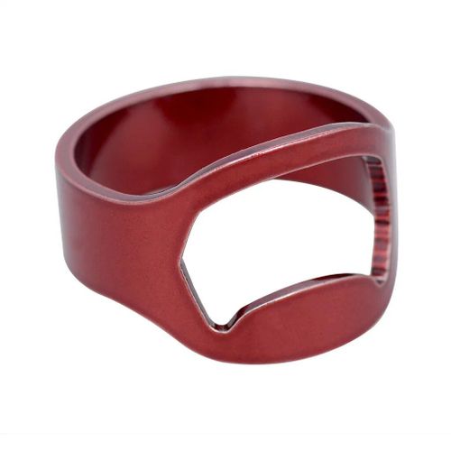 Bague Ouvre-Bouteille En Acier Inoxydable Pour Hommes Et Femmes,Matiques En Titane,Plaqué Or Et Argent,Kpop,Hip Hop,Bijoux Fantaisie,Fête