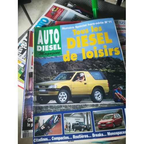 Auto Diesel Magazine 11 De 1997 Tous Les Diesel De Loisirs