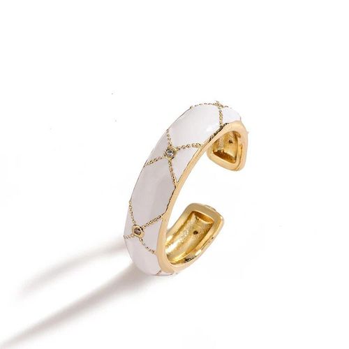 Hecheng-Bagues En Émail Aux Couleurs Charmantes Pour Femmes,Matiques D'huile Dégoulinante,Bijoux Ins Day
