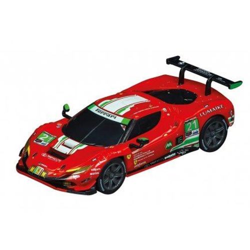 Ferrari 296 Gt3 Af Corse 1:43 Slot Car - Voiture Circuit Electrique - Carrera Go - Set Accessoire, Vehicule De Course Et Carte