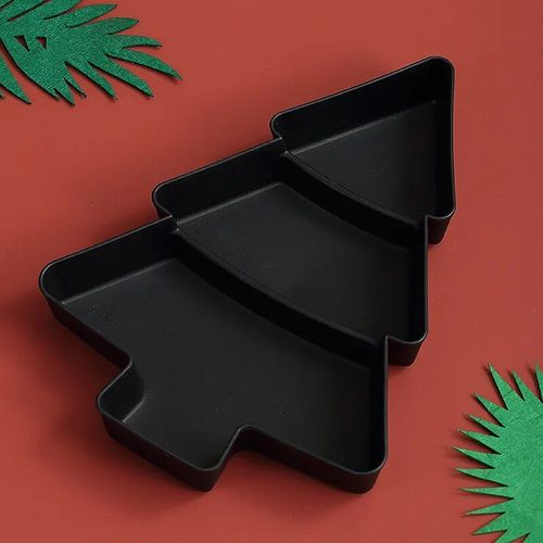 Assiette À Collation En Plastique Pour Noël,Haute Beauté,Arbre De Noël,Fruits Synchronisés,Melon,Exécutifs,Ins Home,2 Pièces