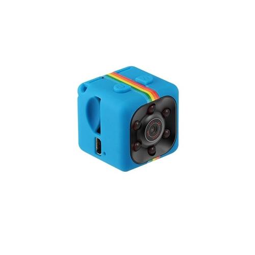 Mini Caméra HD Sport Sans Fil Détection Mouvement Infrarouge Carte Tf Bleue + SD 16Go YONIS
