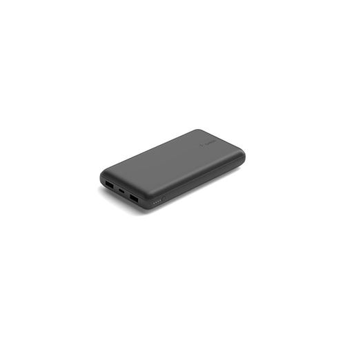 20k Power Bank Usb-A & C 15w Black