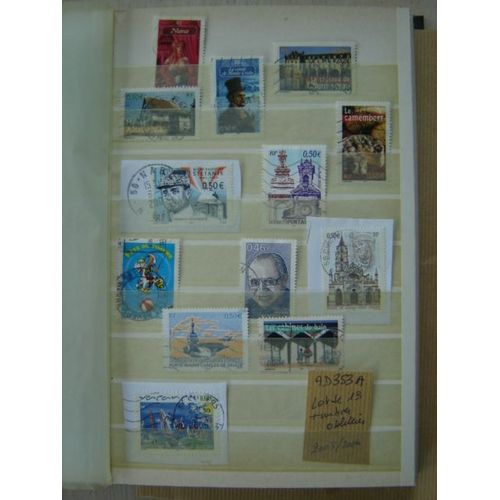 Ad 353 A // Lot De 13 Timbres Oblitérés France 2003/2004