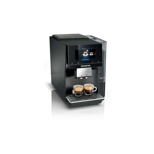 Machine à espresso entièrement automatique EQ700 classic Noir lustré Siemens TP703R09