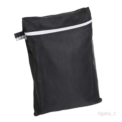 Gril de barbecue imperméable extérieur durable antipoussière, noir, M