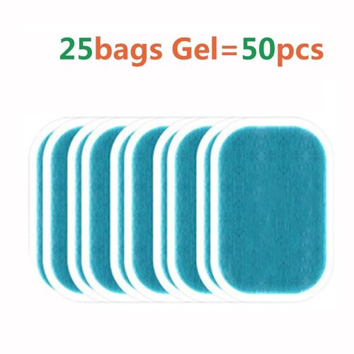 25pair(50pieces) - Stimulateur Musculaire Ems Pour Hommes Et Femmes, Perte De Poids, Entraînement Abdominal Pour L'abdomen, Les Bras Et Les Jambes