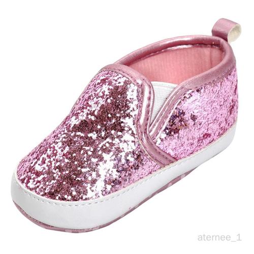 Bébé Garçons Filles Antidérapant Premiers Marcheurs Candy Shoes - Rose, 12
