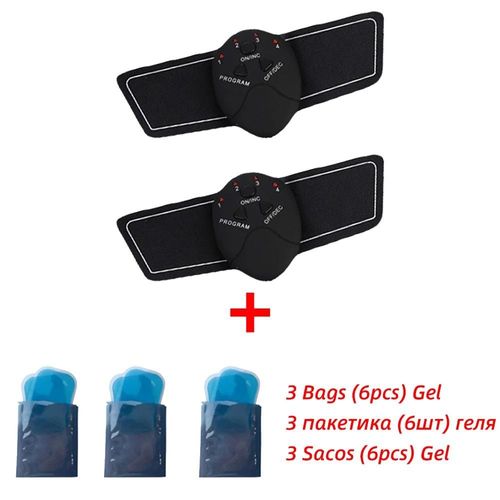 Bras 3gel - Stimulateur Musculaire Électrique Ems, Appareil De Massage Du Dos Et Du Corps, Ceinture Amincissante