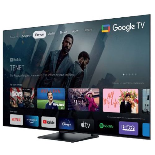 TV 65" TCL 65C749 4K QLED avec Google TV et Game Master Pro