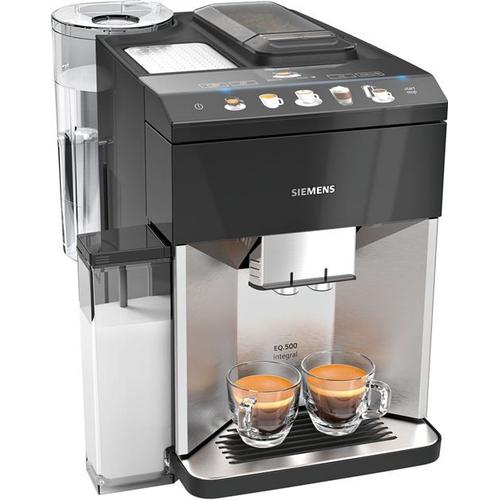 Machine à espresso entièrement automatique, EQ500 integral, Acier inox Siemens TQ507R03