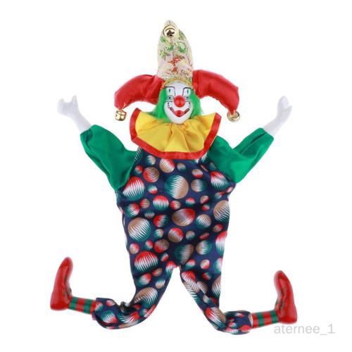 En Porcelaine Clown Pourdécoration De De Halloween Vert