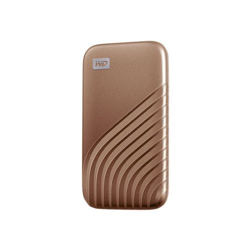 WD My Passport SSD WDBAGF0010BGD 1To Disque dur externe Portable USB 3.2 Gen 2 Or