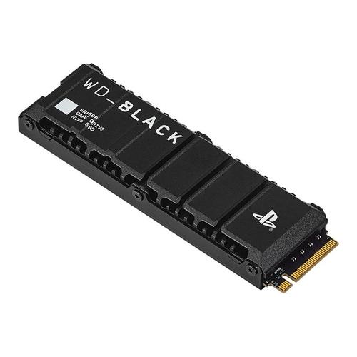 WD Black SN850P NVMe SSD WDBBYV0020BNC-WRSN - SSD - 4 To - interne - M.2 2280 - PCIe 4.0 x4 (NVMe) - dissipateur de chaleur intégré - pour Sony PlayStation 5