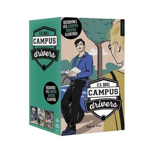 Campus Drivers Tome 1 À 3 - Coffret En 3 Volumes : Tome 1, Supermad - Tome 2, Book Boyfriend - Tome 3, Crash Test - Avec Des Illustrations Inédites