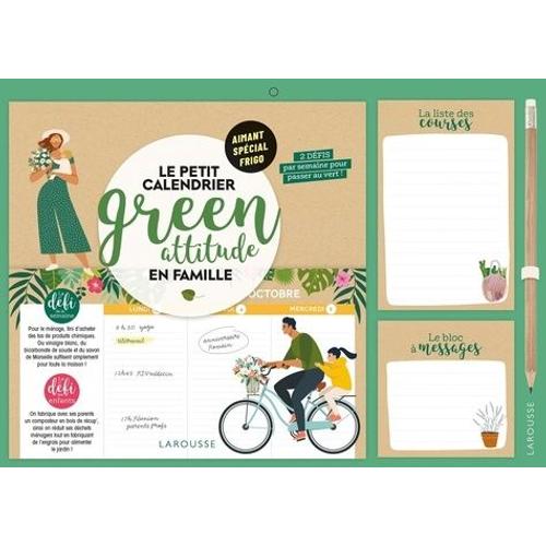 Le Petit Calendrier Green Attitude En Famille