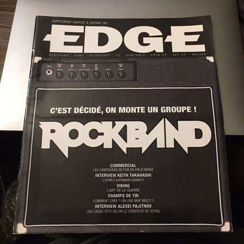 Supplément Edge Joypad 181 Rock Band