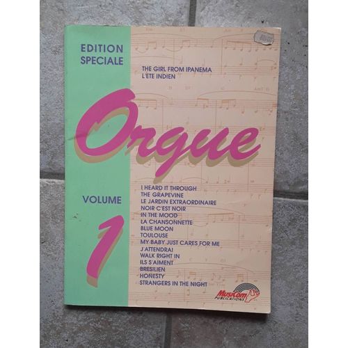 Orgue Vol1 Édition Spéciale  Musicom