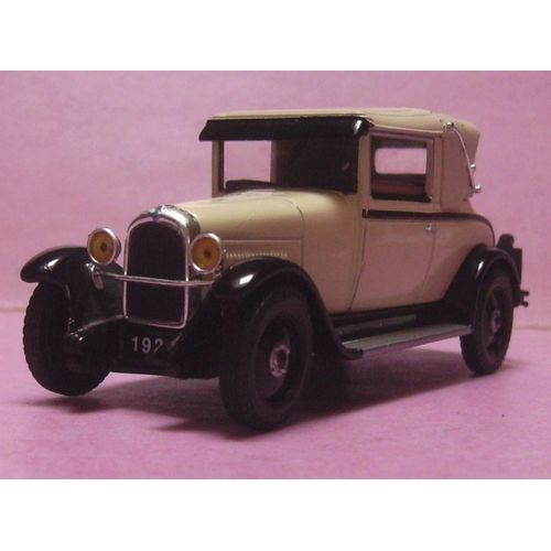 Citroën B14g Cabriolet Fermé De 1928 Avec Défaut-Universal Hobbies