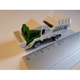 Vehicule Proprete Des Rues Modele Recycle Blanc-Hot Wheels