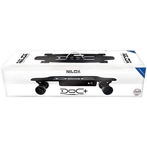 Nilox Doc Skateboard Avec Bluetooth Adulte, Vitesse Max 12 Km/H, Noir