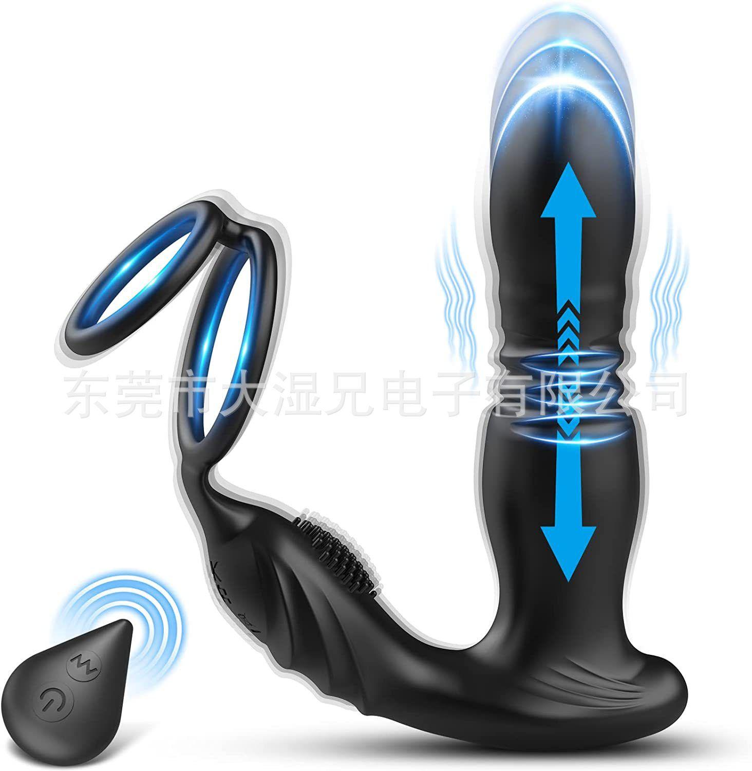 3 EN 1 Masseurs de Prostate Vibrant avec Anneau Pénien, Vibrateur Anal  Télécommandé, Plug anal Vibrateur gode vibrateur avec 10 modes de poussée  vibrant, Vibrateur gode anal portabl Pour Couple | Rakuten