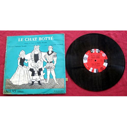 Vintage Collector. Le Chat Botté. Perrault / Vivaldi / Dautheuil. Atlas A251002.