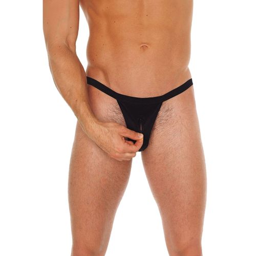 String Homme Fermeture Éclair Noir - Amorable By Rimba