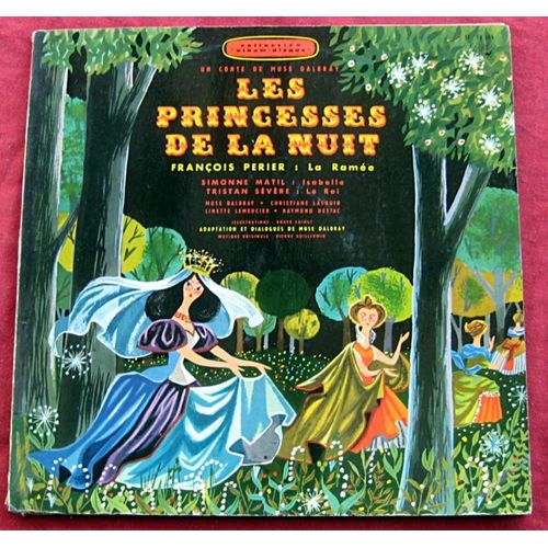 Album Disque. Les Princesses De La Nuit. Dalbray / Périer / Saingt / Guillermin.