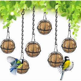 Bois oiseaux nids extérieur ventouse Visible oiseau maison jardin fenêtre  nichoir oiseaux sauvages alimentation distributeur nourriture conteneur  maison #30