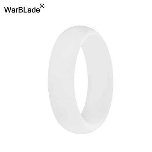 Warblade-Bagues En Silicone De Qualité Alimentaire Pour Femme,Bandes De Caoutchouc De Mariage,Hypoallergénique,Flexible,Fda,5.7mm