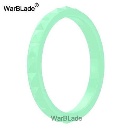 Warblade-Bagues En Silicone Empilables Minces Pour Femmes,Bague En Silicone Flexible Hypoallergénique,Bandes De Caoutchouc De Mariage,Mode,3mm