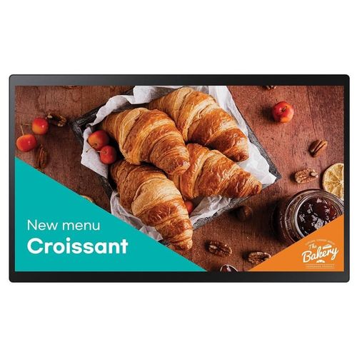Samsung QB24C-T - Classe de diagonale 24" (23.8" visualisable) - QBC-T Series écran LCD rétro-éclairé par LED - signalétique numérique interactive - avec écran tactile (multi-touches) - Tizen OS...