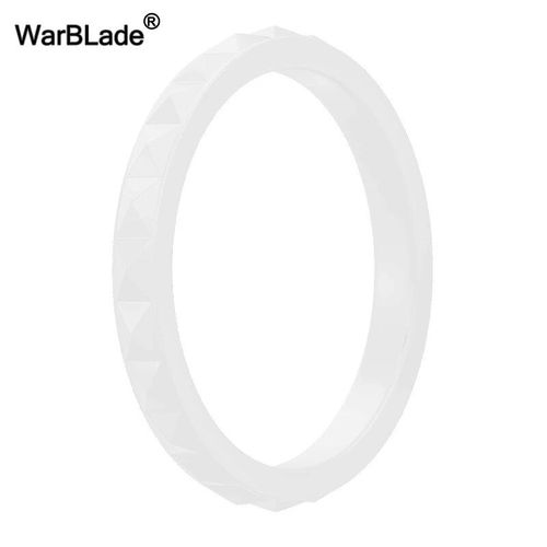 Warblade-Bagues En Silicone Empilables Minces Pour Femmes,Bague En Silicone Flexible Hypoallergénique,Bandes De Caoutchouc De Mariage,Mode,3mm