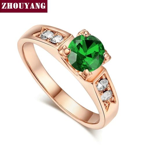 Bague De Mariage Classique Pour Femmes,Ensemble De Broches De 6mm,En Zircone Cubique,Bijoux De Fiançailles,À La Mode,Cadeau D'anniversaire,R051 R052