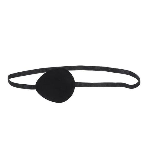 Noir - Masque Pour Les Yeux En Coton, 1 Pièce, Costume De Cosplay Animé, Masque Simple Avec Broderie De C?ur, Bandeau Pour Les Yeux