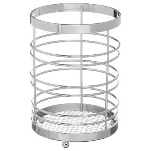 Pot Range Couverts Métal 17cm Argent