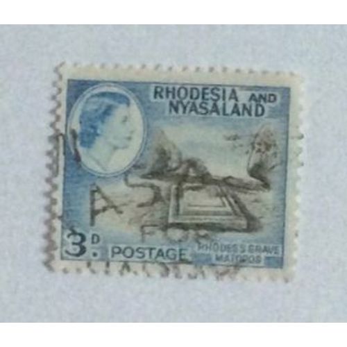 Timbre Oblitéré De Rhodesia And Nyasaland