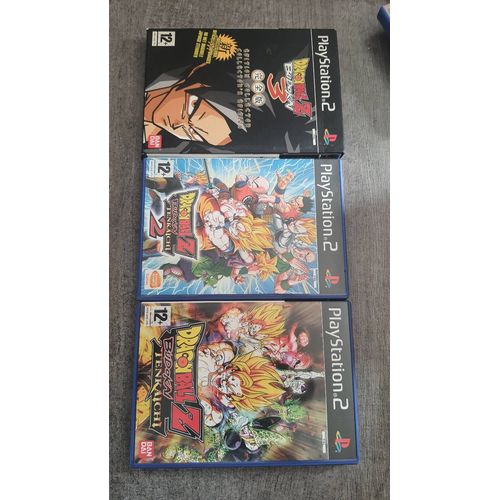 Dragon Ball Z Les Trois Volumes Budokai Tenkaichi Sur Ps2