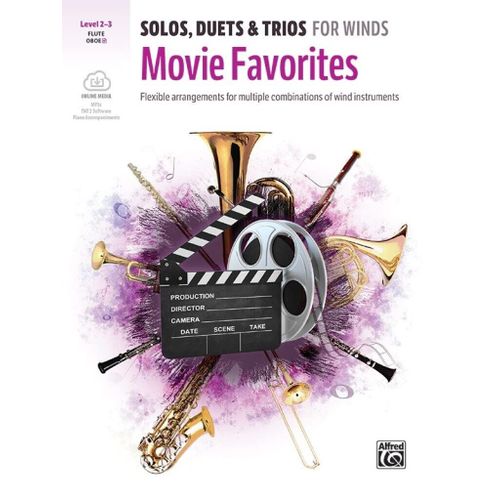 Solos, Duets & Trios For Winds -- Movie Favorites
