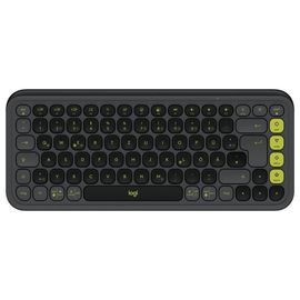 Logitech POP Icon Keys - Clavier - sans fil - Bluetooth LE - QWERTZ - Allemand - graphite, vert