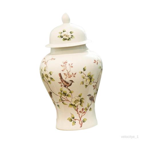 Boîte argent et porcelaine chinoise avec fleurs