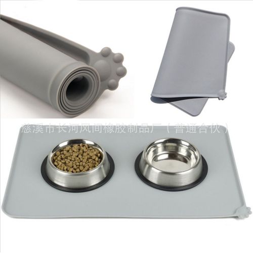 Moule Silicone Patisserie Orientale,Set De Table En Silicone Pour Animaux De Compagnie Bord Droit Tapis En Silicone Pour Animaux De Compagnie Nourriture Pour Chat Et Chien Tapis Anti-Déversement Anti-Dérapant Anti-Fuite
