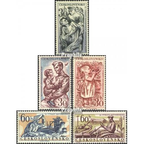 Tchécoslovaquie 1194-1198 (Édition Complète) Neuf 1960 Libération