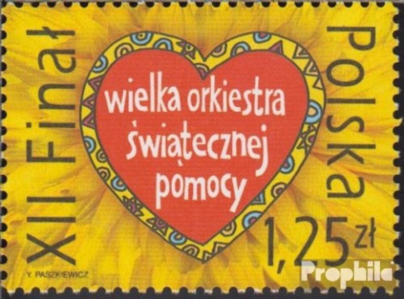 Pologne 4092 (Complète.Edition.) Neuf Avec Gomme Originale 2004 Grande Orchestre Weihnachtshilfe