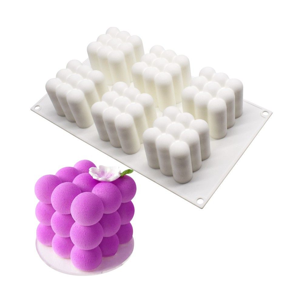 Moule Silicone Patisserie Orientale,Italie 6 Boule Magique M... - 2