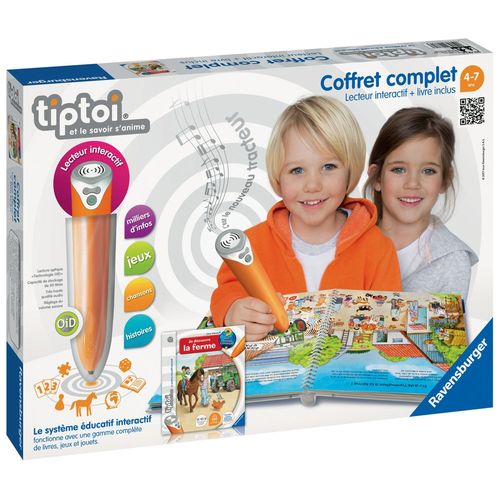 Premier Age Tiptoi - Coffret Complet Lecteur Interactif + Livre Ferme